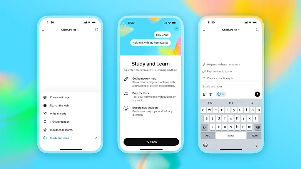 OpenAI запускает Study Mode: новый способ учиться без подсказок