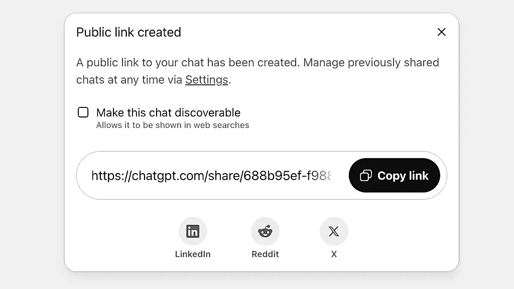 OpenAI убрала чаты ChatGPT из Google: скандал вокруг приватности