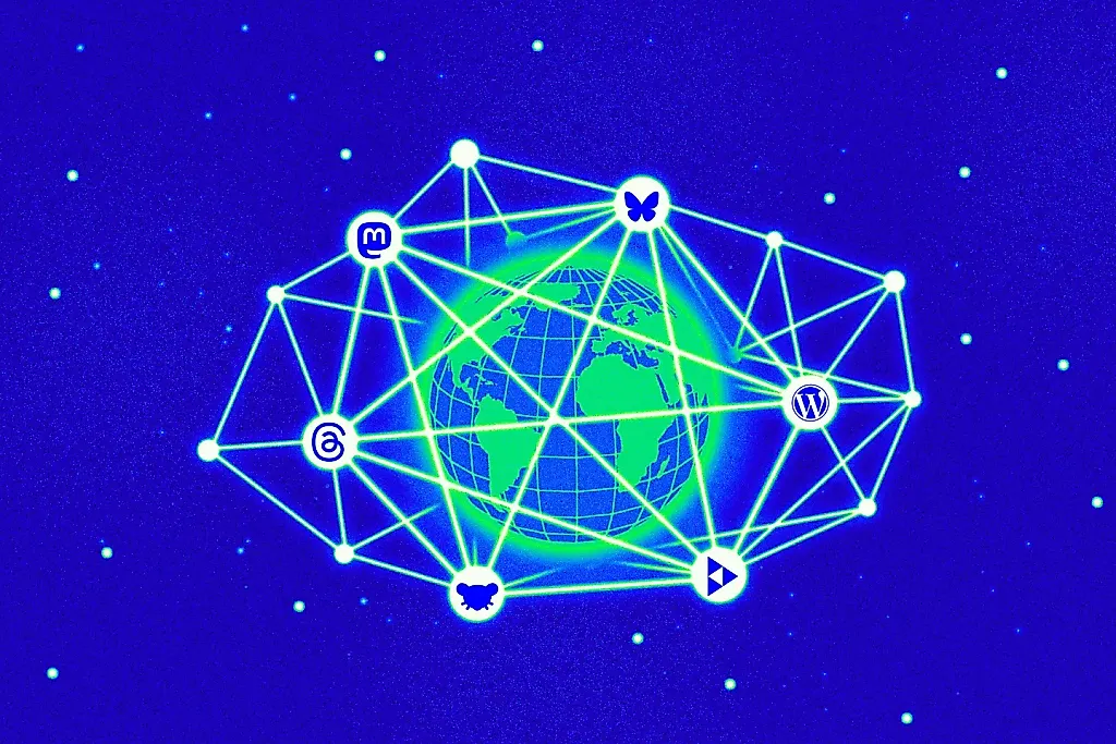 Ghost теперь распространяет паблики на Bluesky и Mastodon