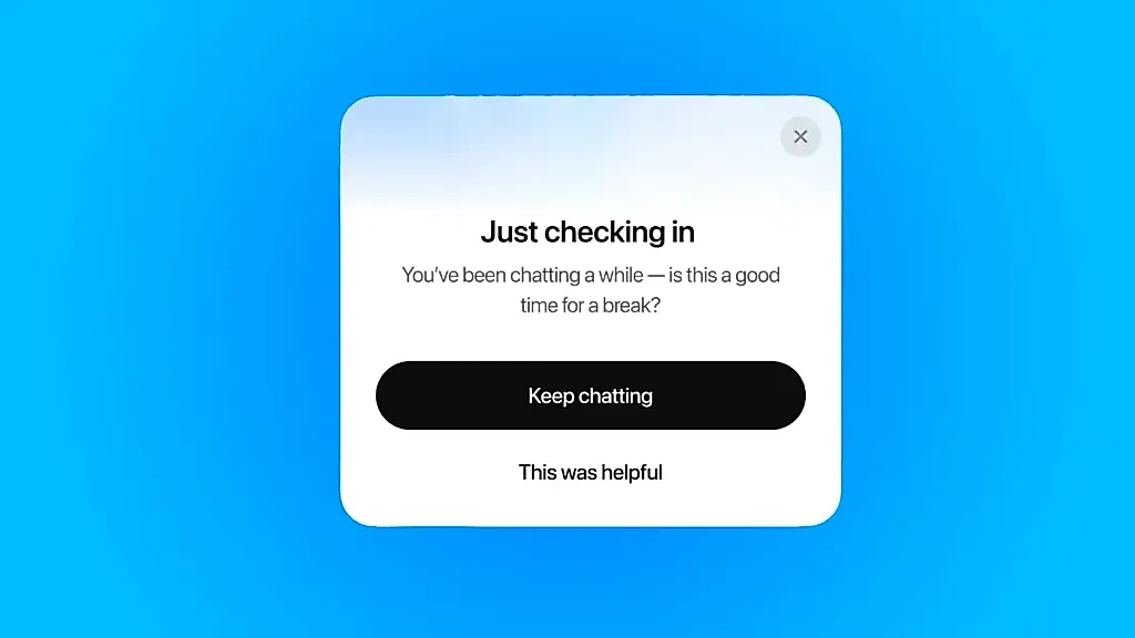 ChatGPT теперь следит за вашим отдыхом: новые напоминания от OpenAI
