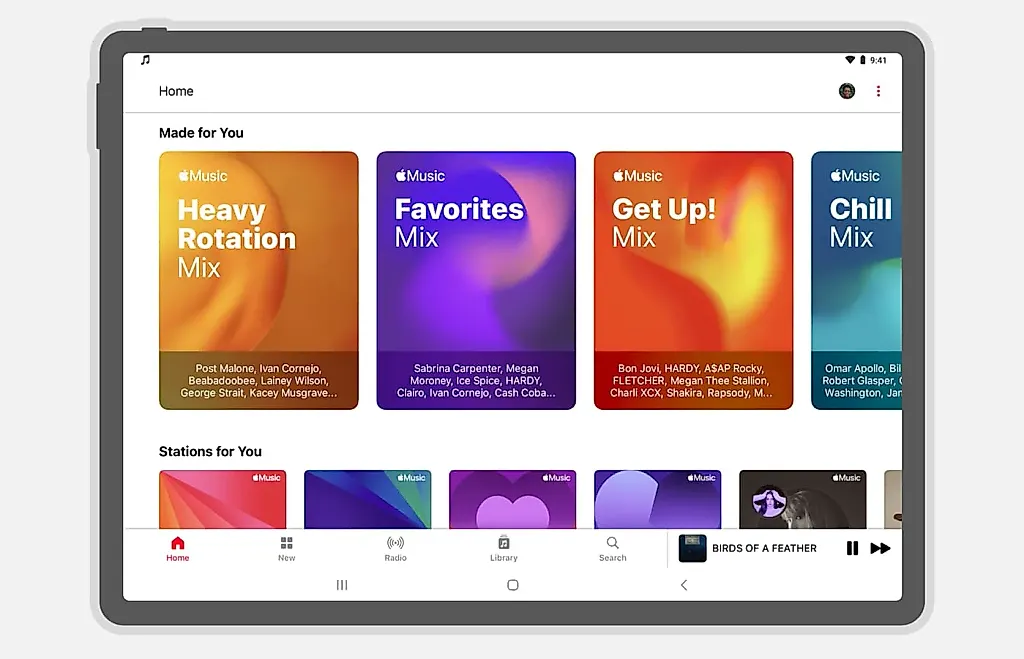 Apple Music обновился на Android: тексты песен, перевод и дизайн