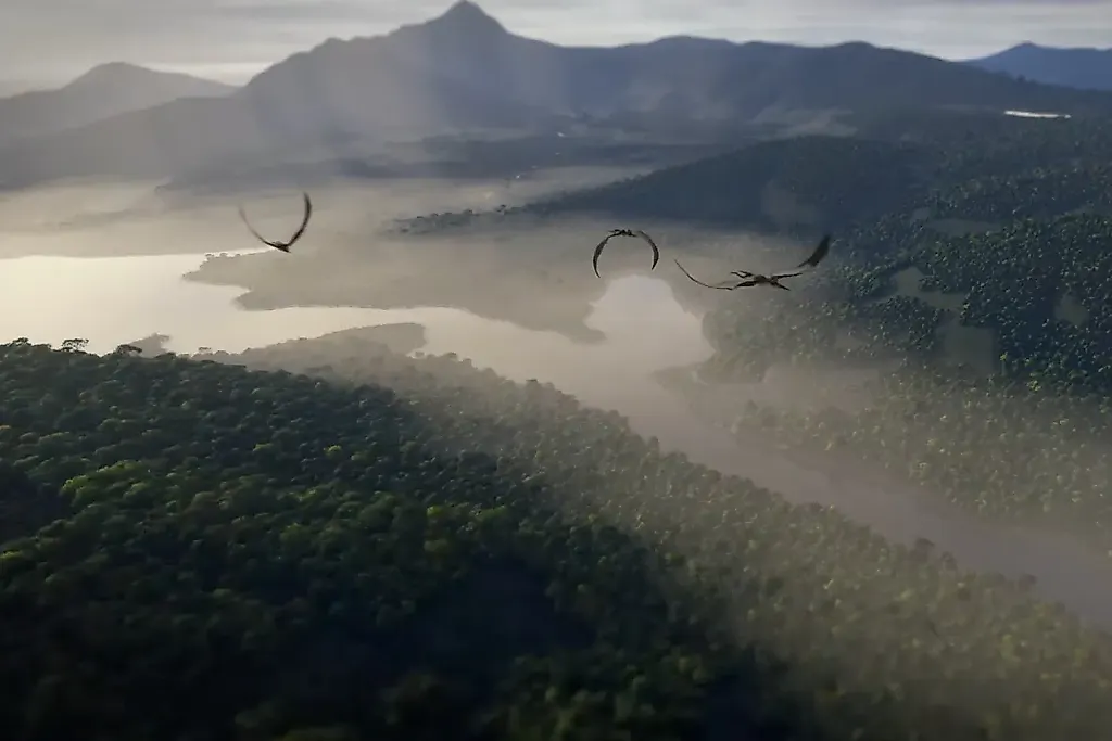 Острова Юрского периода и динозавры появятся в новом Microsoft Flight Simulator 2024