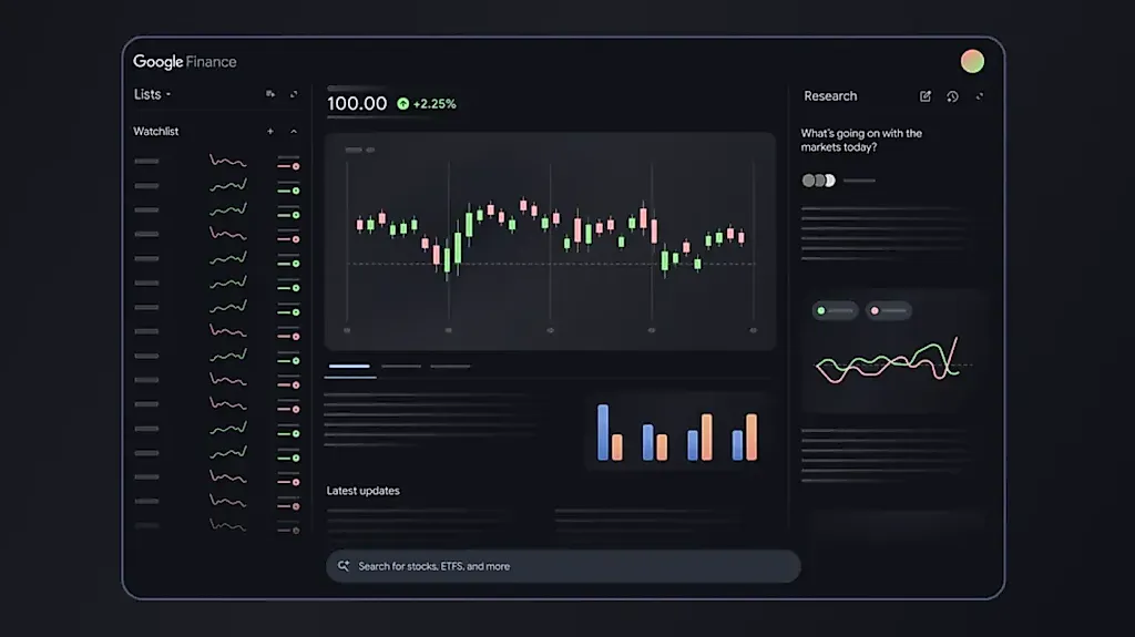 Google Finance подвергся крупному обновлению: главная ставка – искусственный интеллект
