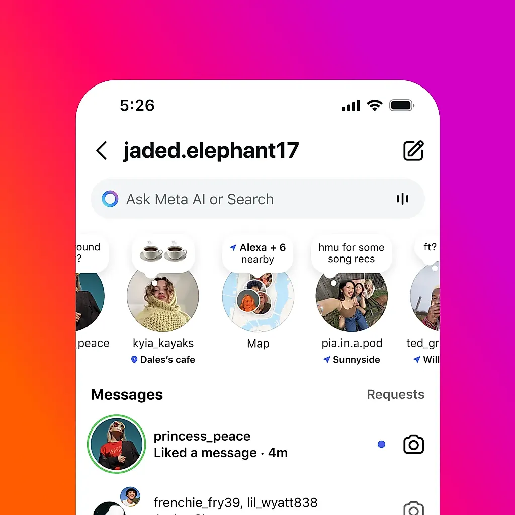 Instagram и паника вокруг карты геолокаций