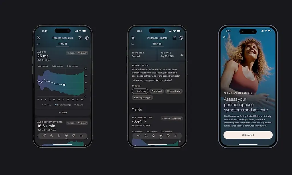 Oura запускает новые фишки для беременности и перименопаузы
