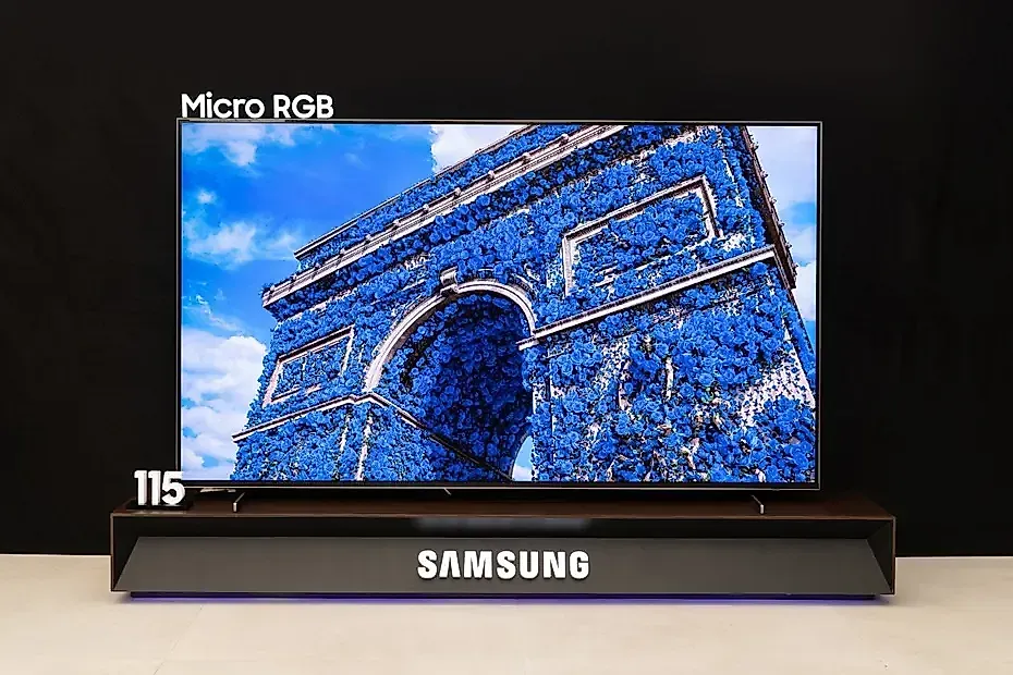 Samsung запускает Micro RGB телевизор: цвета за $32 000