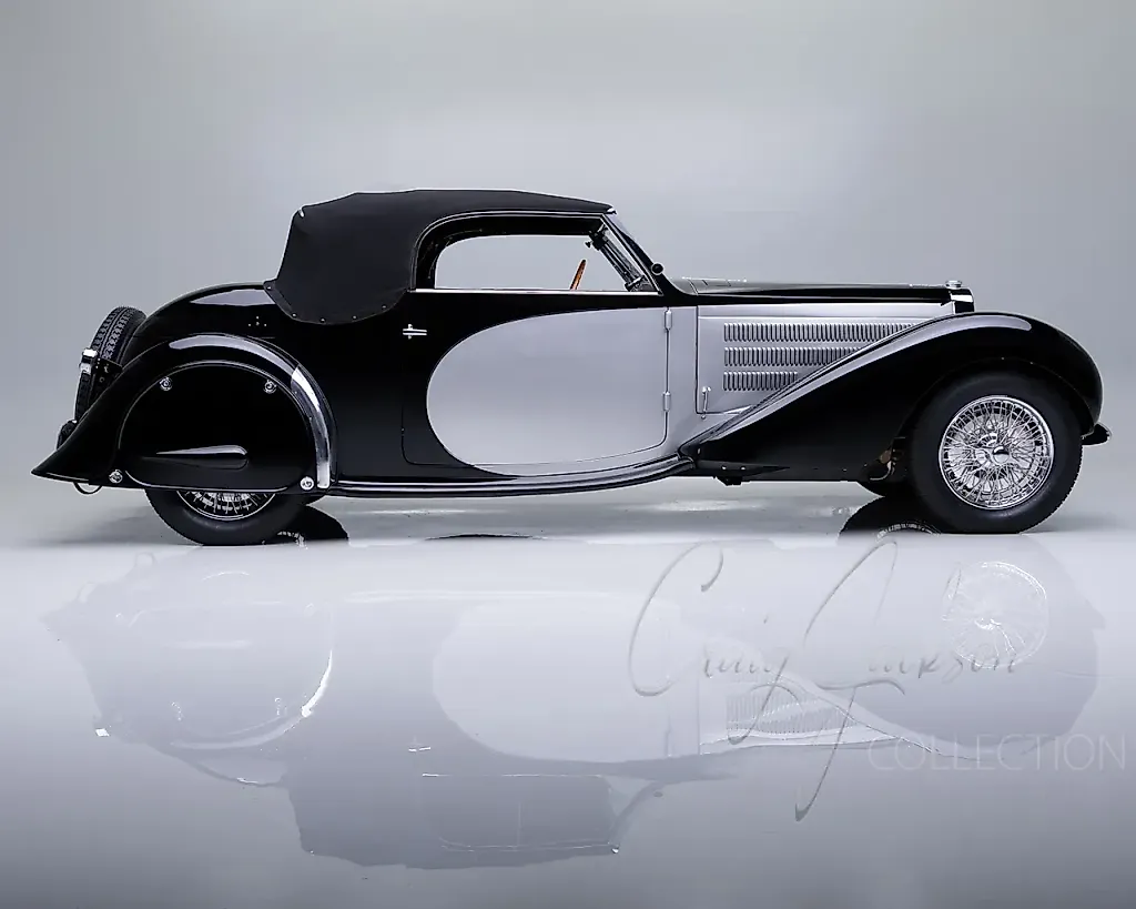 Страсть, шпильки и Pebble Beach: Bugatti 1936 года в поле чудес Джексонов