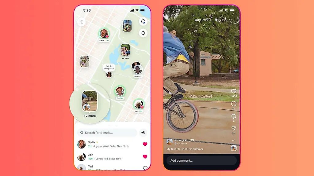 Как работает и отключается карта в Instagram