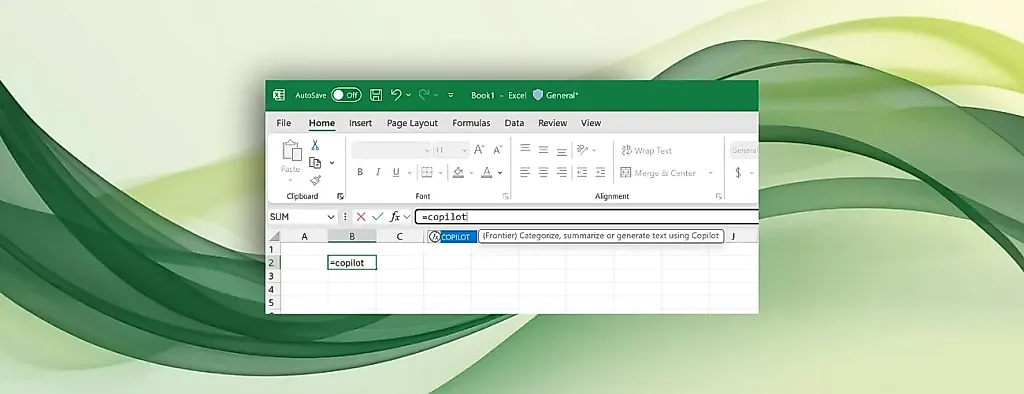 В Excel появился искусственный интеллект Copilot