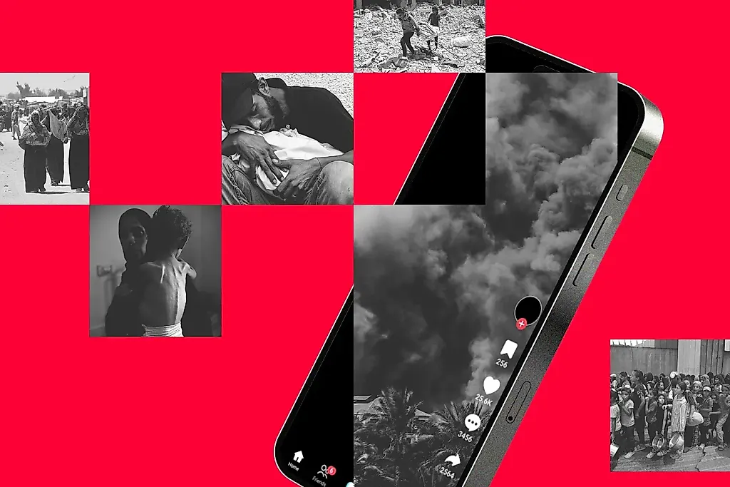 Война в Газе и TikTok: катастрофа в ленте новостей