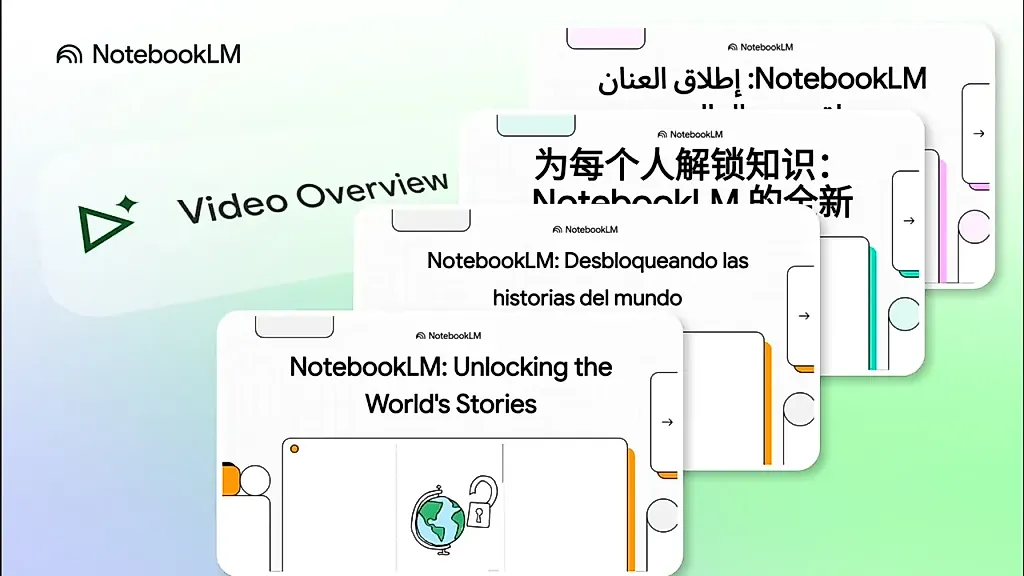 Google запускает NotebookLM по всему миру: AI делает видео- и аудио-конспекты на 80 языках