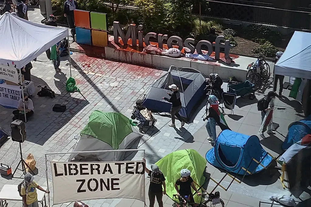 Microsoft увольняет сотрудников за протесты против Израиля: эспрессо-сатира