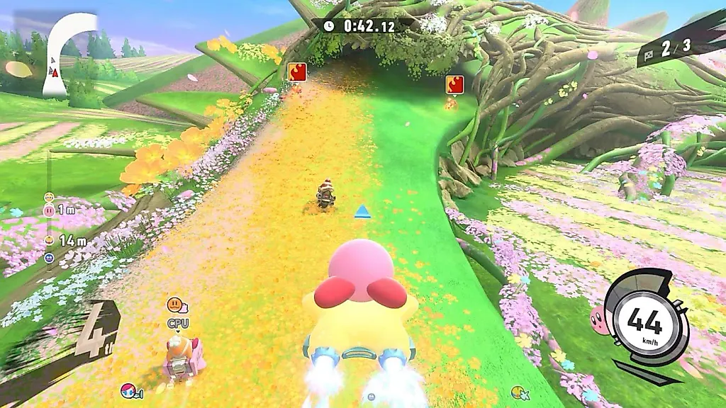 Kirby Air Riders: хаос на колёсах