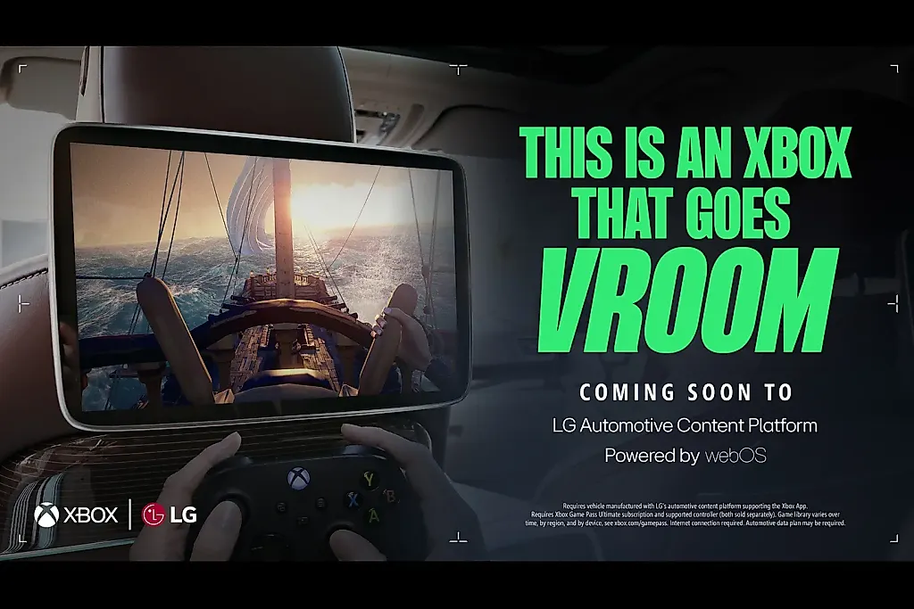 Xbox в машинах: LG и Microsoft снова вместе