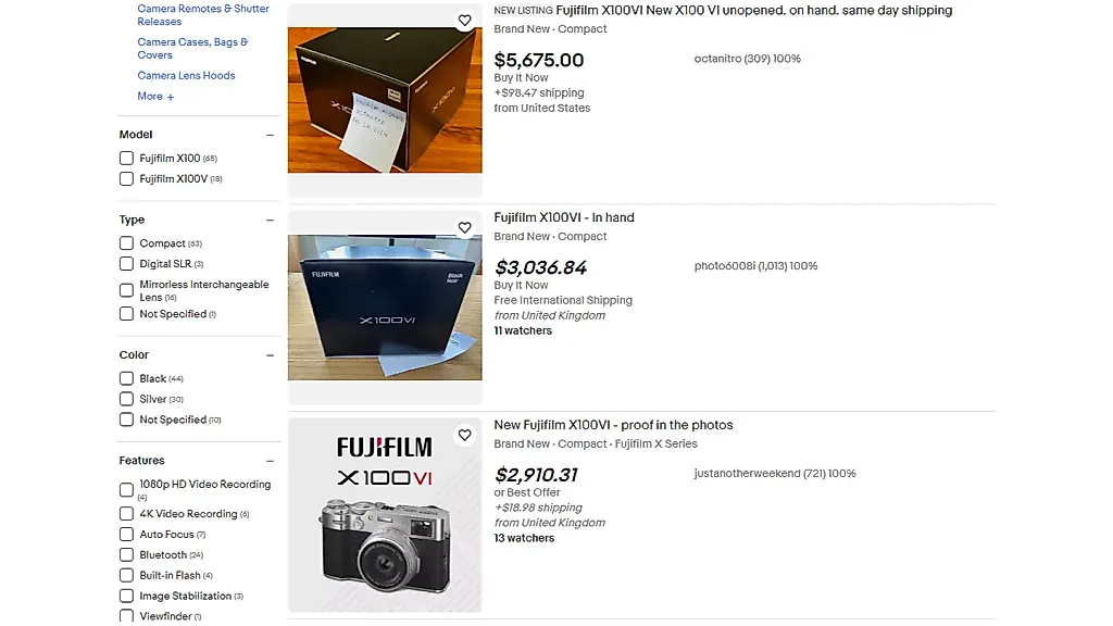 Где купить Fujifilm X100VI: текущие сроки доставки и лучшие ритейлеры