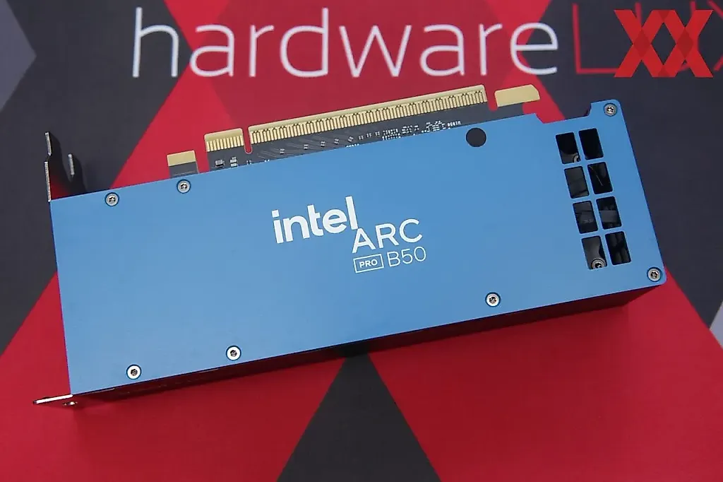 Intel Arc Pro B50: компактный конкурент Nvidia RTX A1000