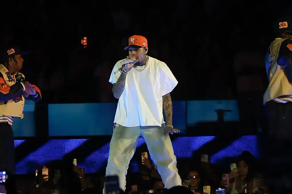 Chris Brown отмечает 20 лет на сцене впечатляющим концертом в Лос-Анджелесе