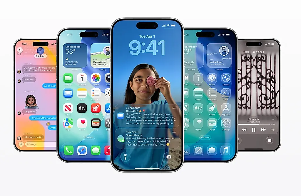 iOS 26: Новый Liquid Glass
