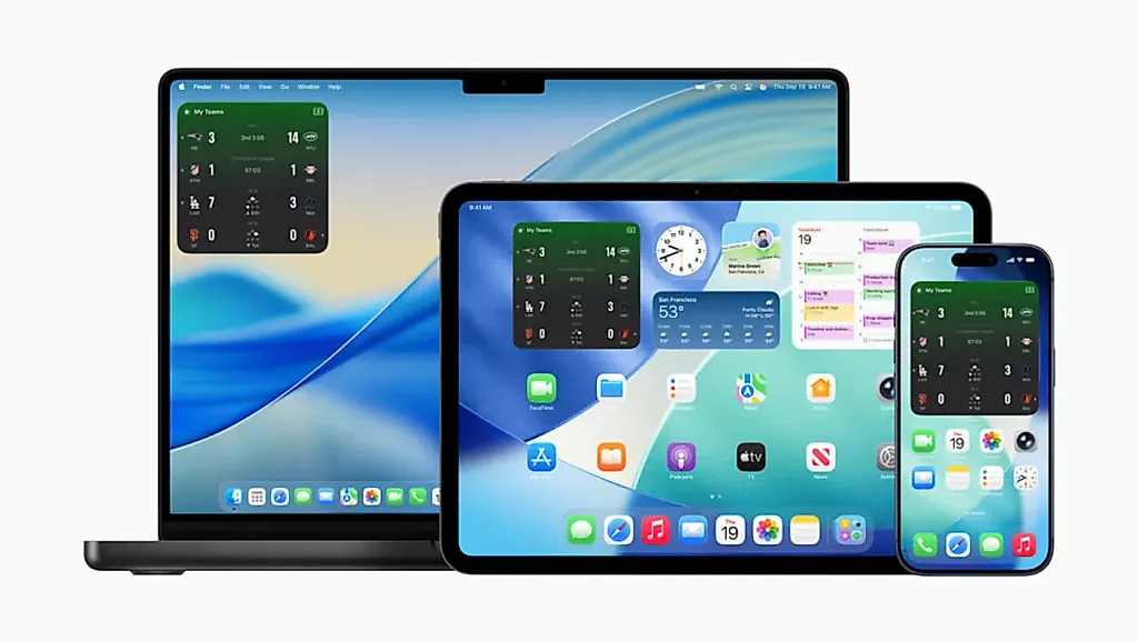 Виджеты в Apple Sports: всё для фанатов спорта