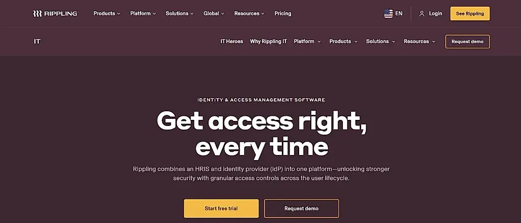 Обзор IT-решения Rippling IAM