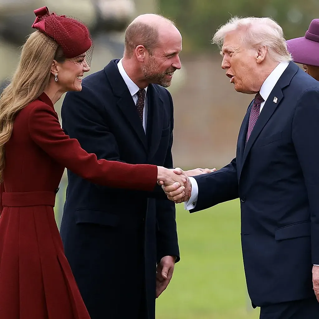 Почему Уильям и Кейт первыми встретили Трампов во время визита в Великобританию