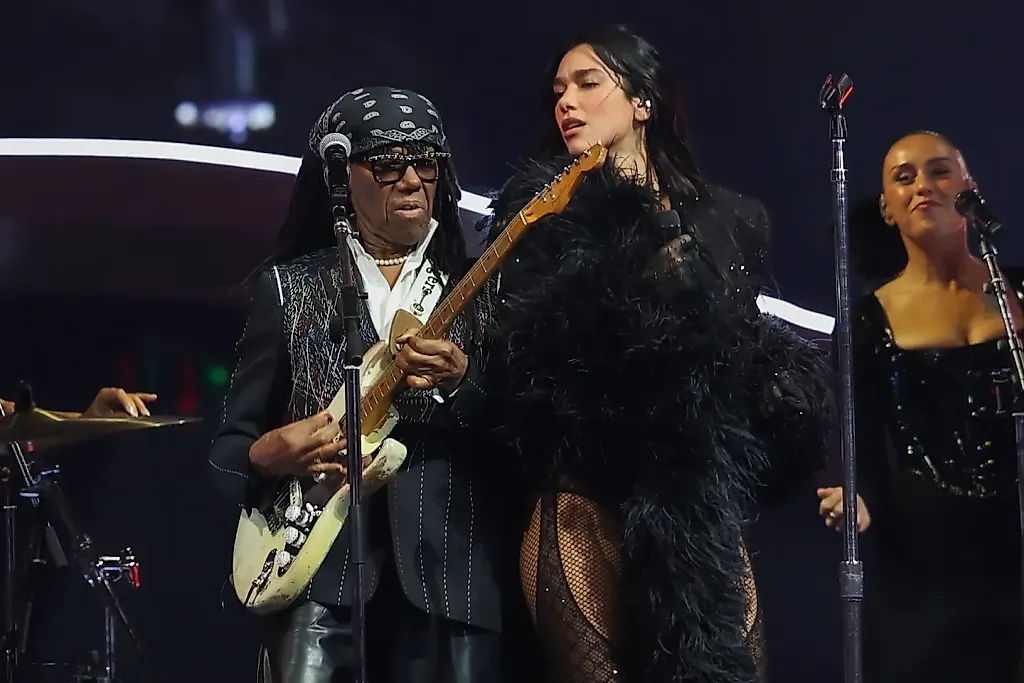 Дуа Липа и Найл Роджерс зажгли на сцене Madison Square Garden