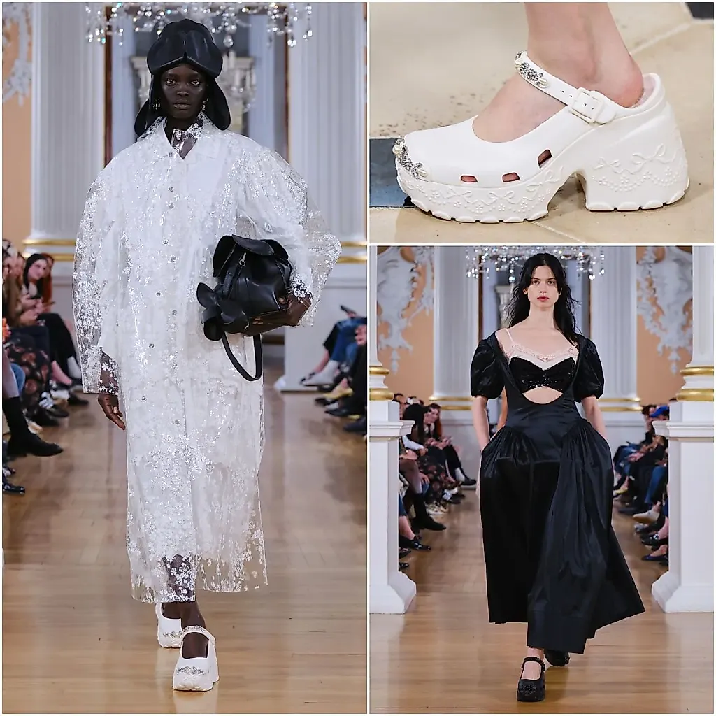 Симоне Роша превращает Crocs в балетные туфли мечты (или кошмара)