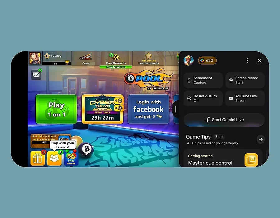 Gemini AI поможет проходить мобильные игры
