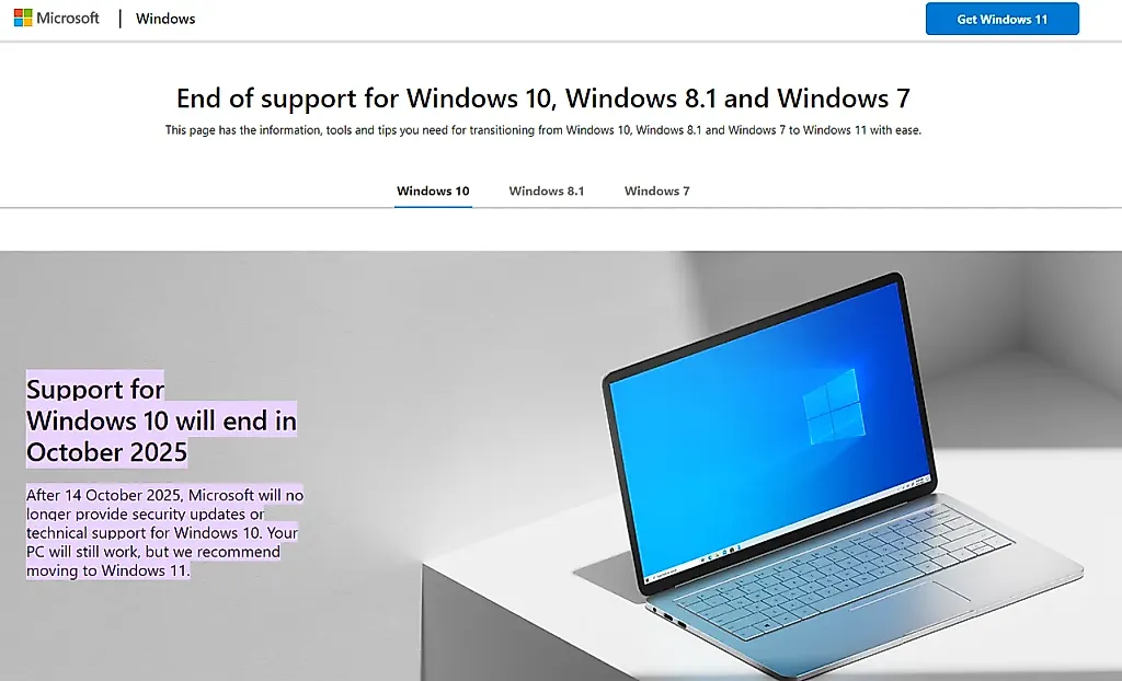 Windows 10 против Windows 7: Сравнение окончания поддержки популярных ОС