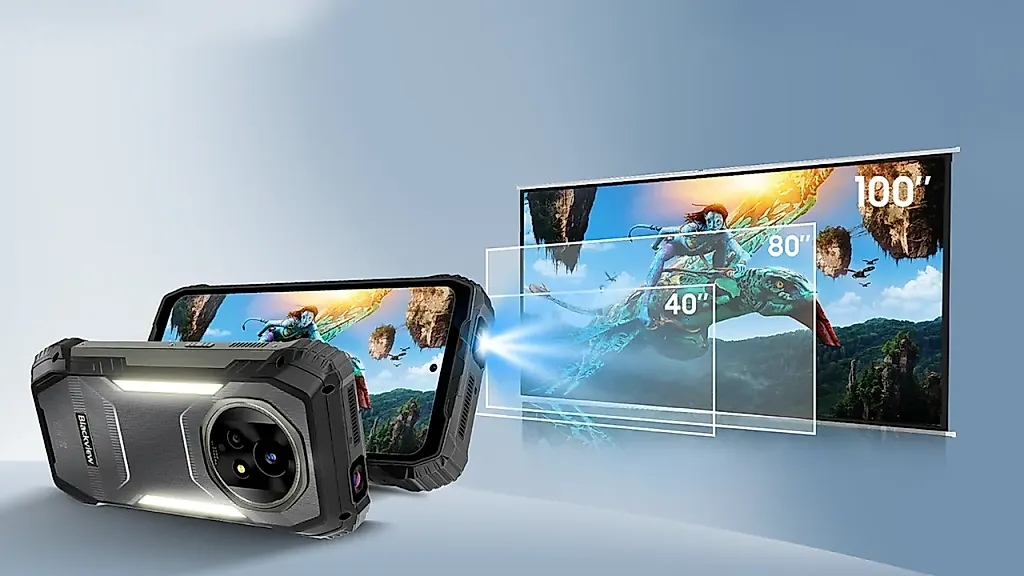 Год смартфона-проектора: Blackview XPLORE 2 Projector 5G — новый тяжеловес на рынке