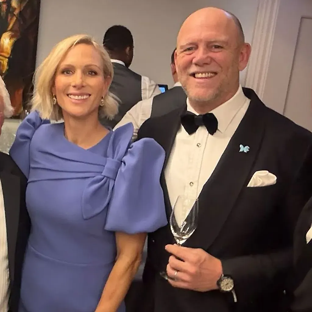 Вечер золушки Zara Tindall и её муж на благотворительном ужине