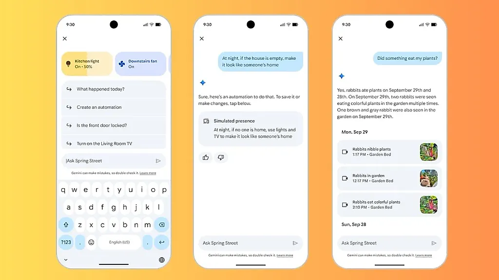 Google обновляет приложение для умного дома с Gemini