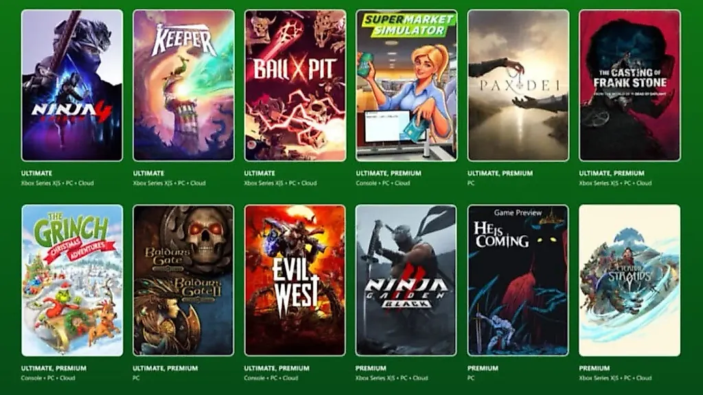 Xbox Game Pass пополнится культовыми играми в октябре
