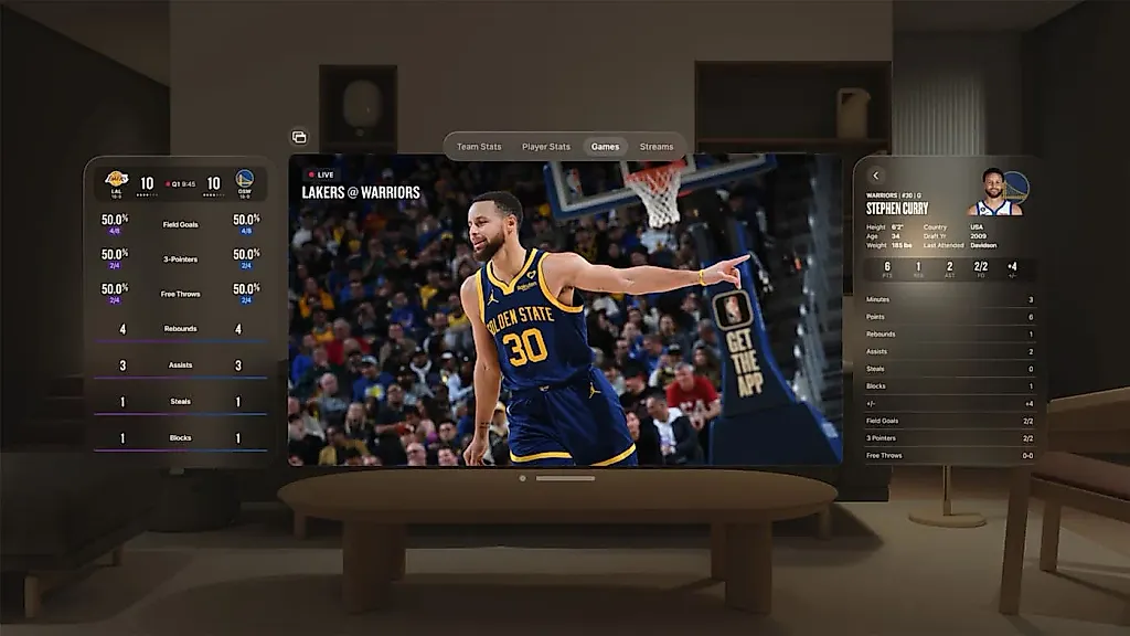 Apple пустит Lakers в "очки будущего": NBA залетает в Vision Pro