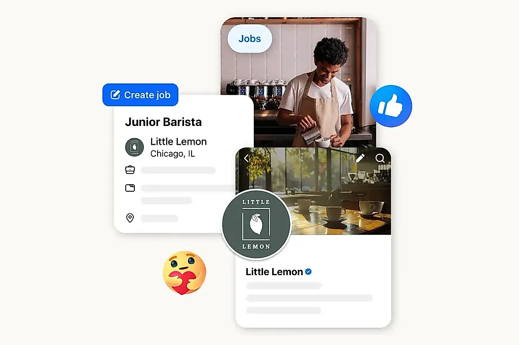 Facebook снова добавляет вакансии