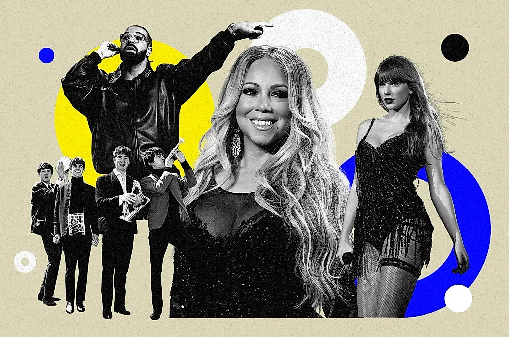 The Beatles, Taylor Swift, Drake, Mariah Carey & More: Acts With the Most Billboard 200 & Hot 100 No. 1s Combined