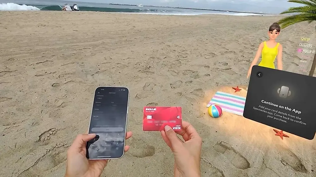 Snap внедряет покупки в AR-очки