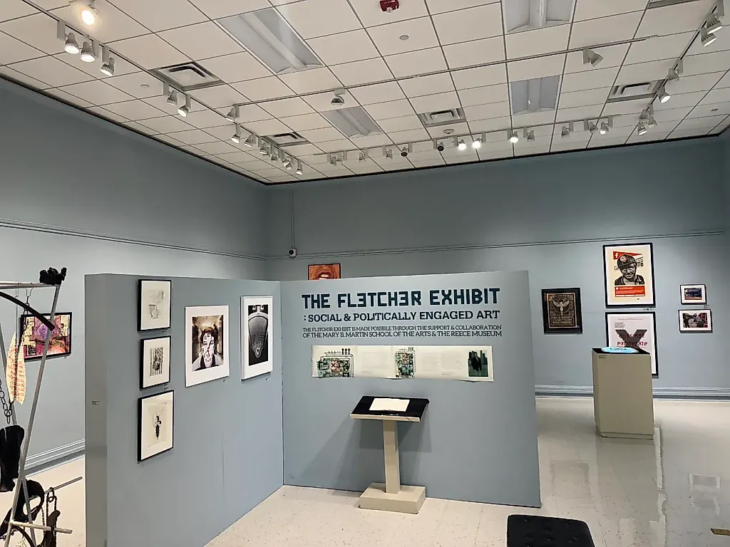 Закрытие выставки Fletcher: политическая буря в искусстве США