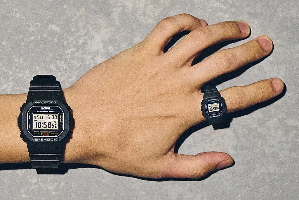 Умные кольца Casio: теперь как G-Shock, только на пальце