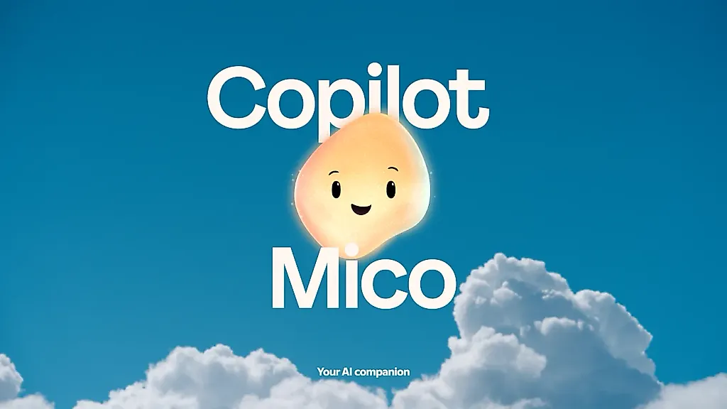 Mico: новый Клиппи от Microsoft, только с ИИ и лицом-каплей