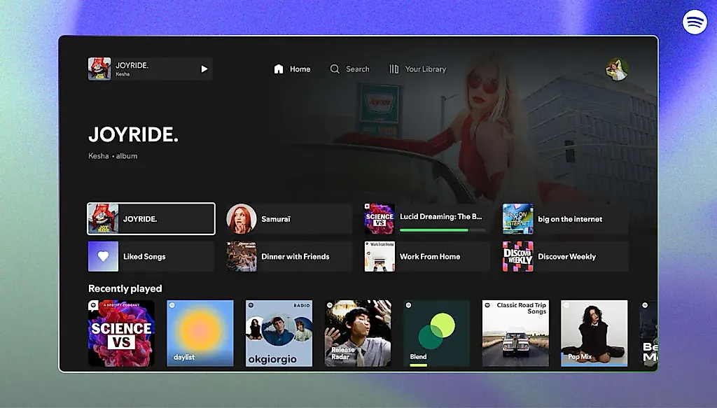 Spotify выводит видео и AI на Apple TV: что нового?
