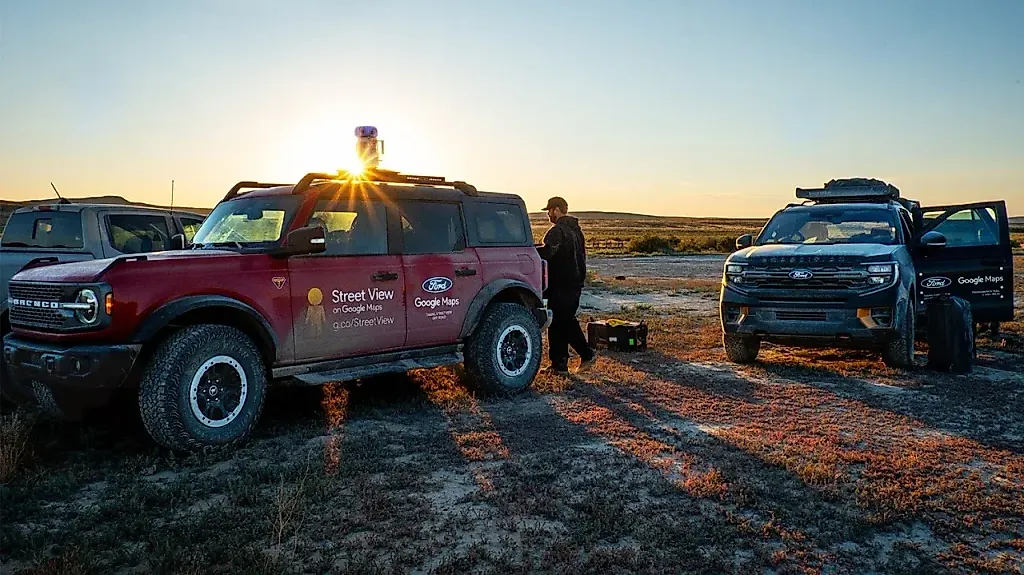 Ford и Google Maps дружно протащили трейл TransAmerica в Street View