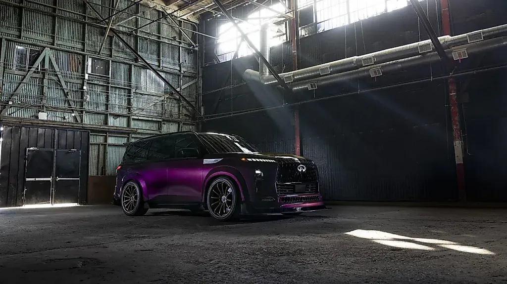 Infiniti QX80 R-Spec с мотором GT-R: ошеломляющая премьера на автосалоне SEMA