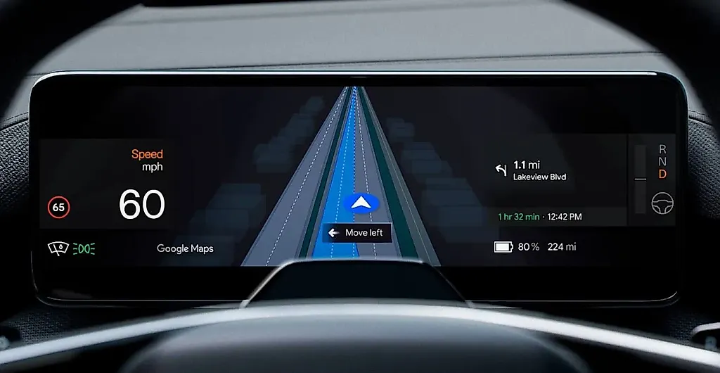 Google внедрит подробную навигацию на Polestar 4