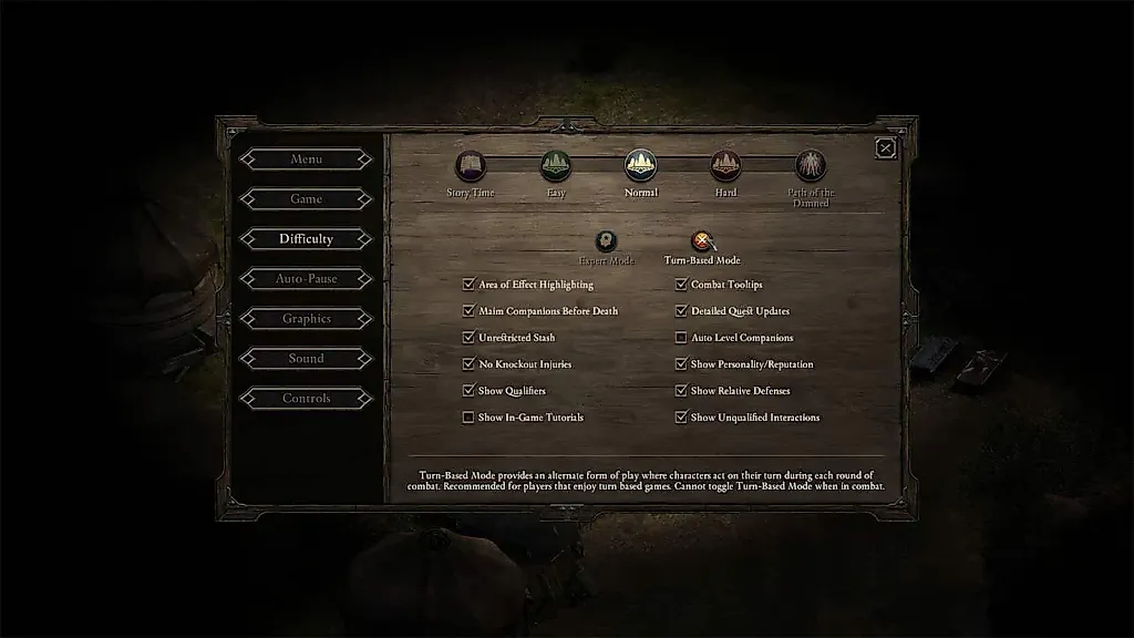 Pillars of Eternity получит пошаговый режим в новом обновлении