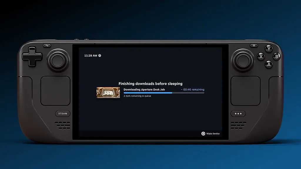 Steam Deck теперь качает игры вслепую: Valve придумали режим стоячей смерти экрана