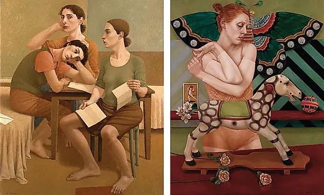 Лани Ирвин и Алан Фелтус: Когда фигуративное искусство бьет по мозгам
