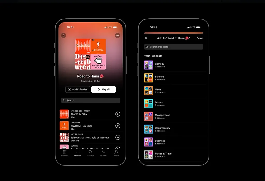 Pocket Casts запускает плейлисты для управления подкастами