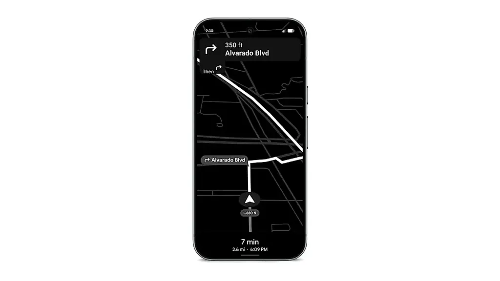 Режим энергосбережения Google Maps появился на Pixel 10