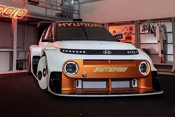 Hyundai представила странный электромобиль "Insteroid" для геймеров